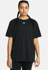 Under Armour CAMPUS - T-shirt basic - black