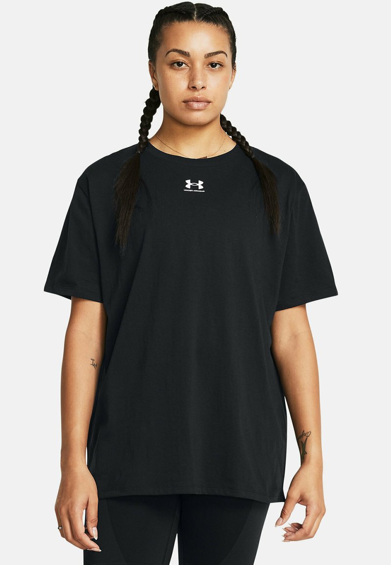 Under Armour - CAMPUS - Paprasti marškinėliai - black, Padidinti