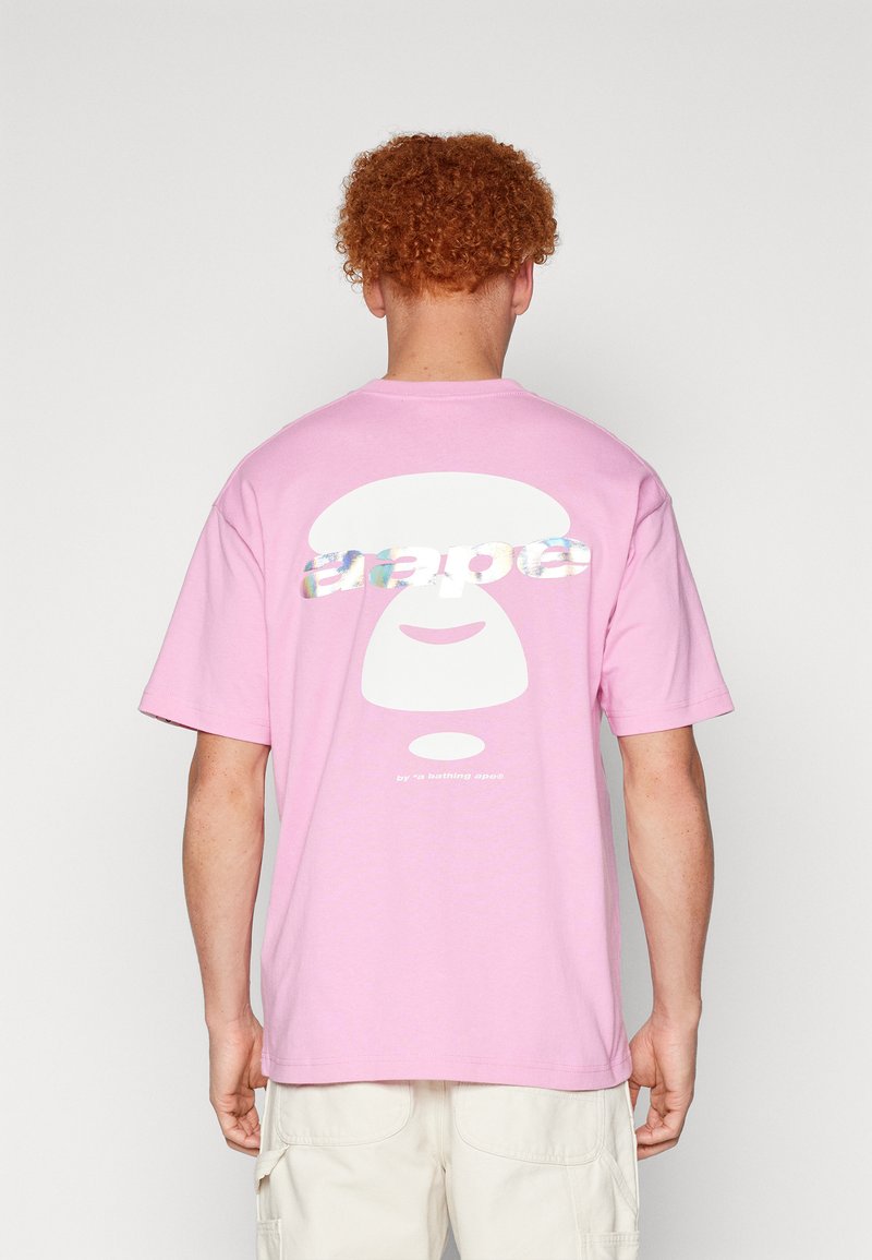 AAPE By A Bathing Ape TEE - T-Shirt print - pink - Zalando.de