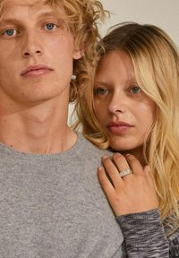 Pilgrim STAR ADJUSTABLE - Ring - silver plated