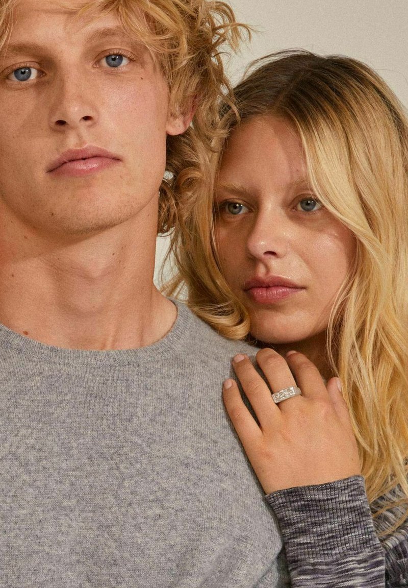 Pilgrim STAR ADJUSTABLE - Ring - silver plated