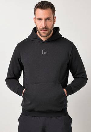 REAR PRINT - Hættetrøje - black