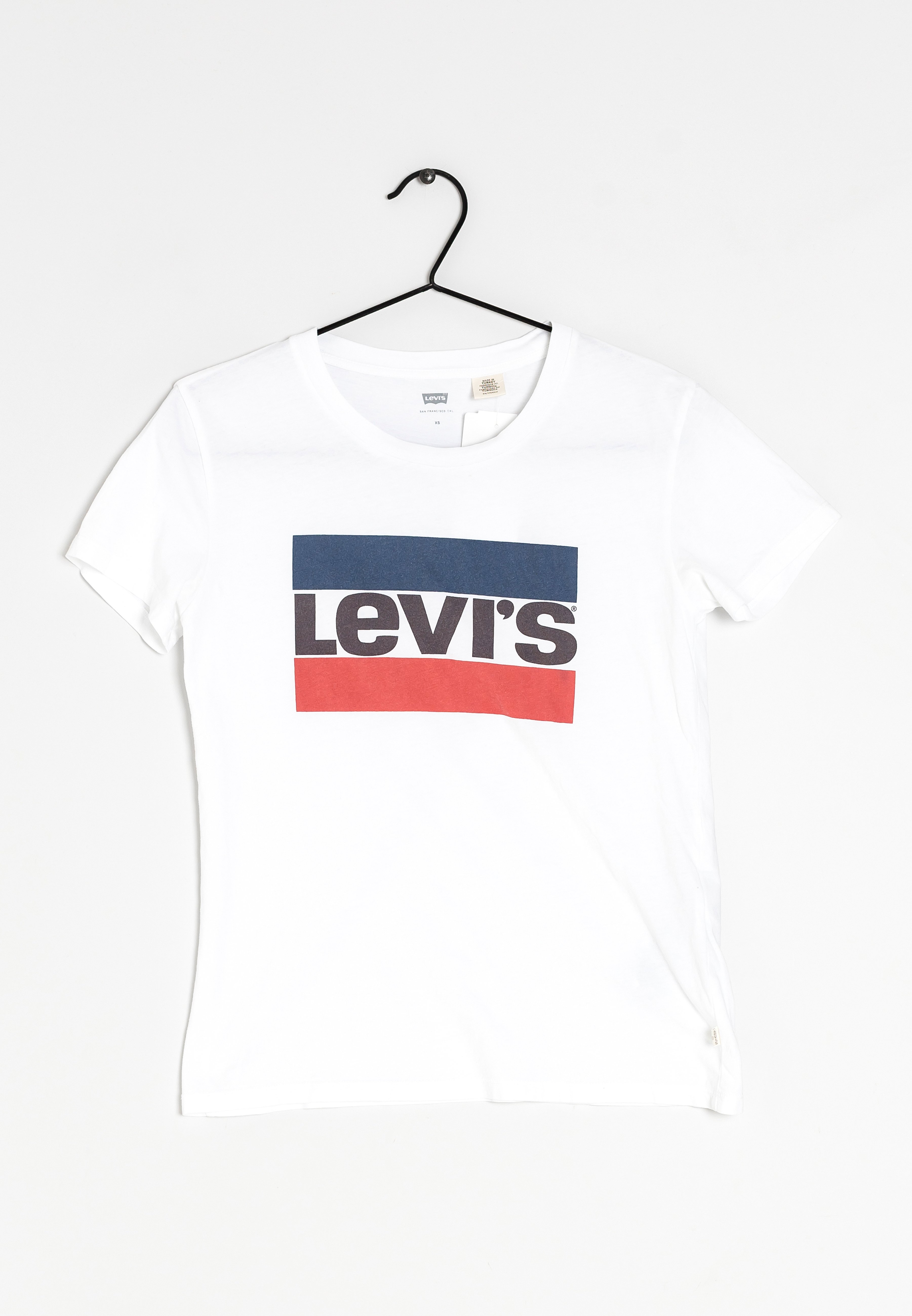 CAMISETA M/CORTA BLANCA 10057.-LEVIS