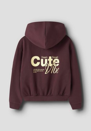 Name it, HOODIE RELAXED FIT - Sweat à capuche - catawba grape