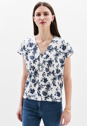 Print T-shirt - ecru