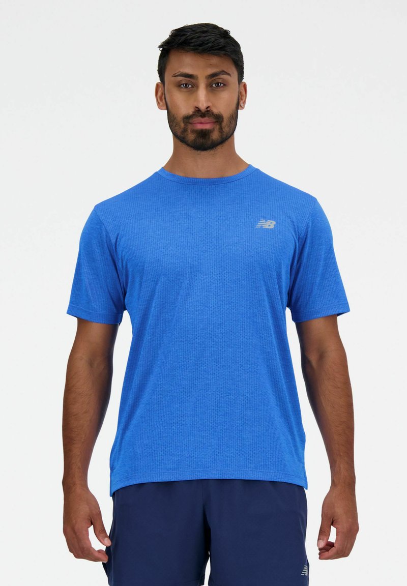 Men’s Short Sleeve T-Shirt New Balance Athletics Blue