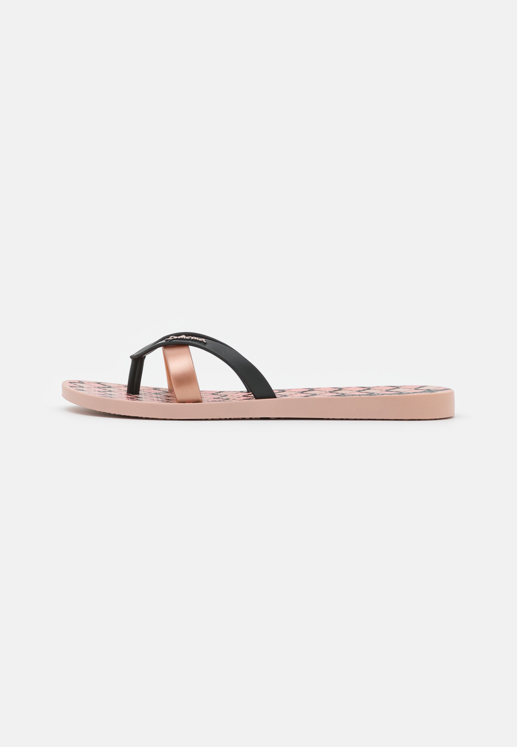 Ipanema KIREI - Chanclas de dedo - pink/black/rose gold - Zalando.es