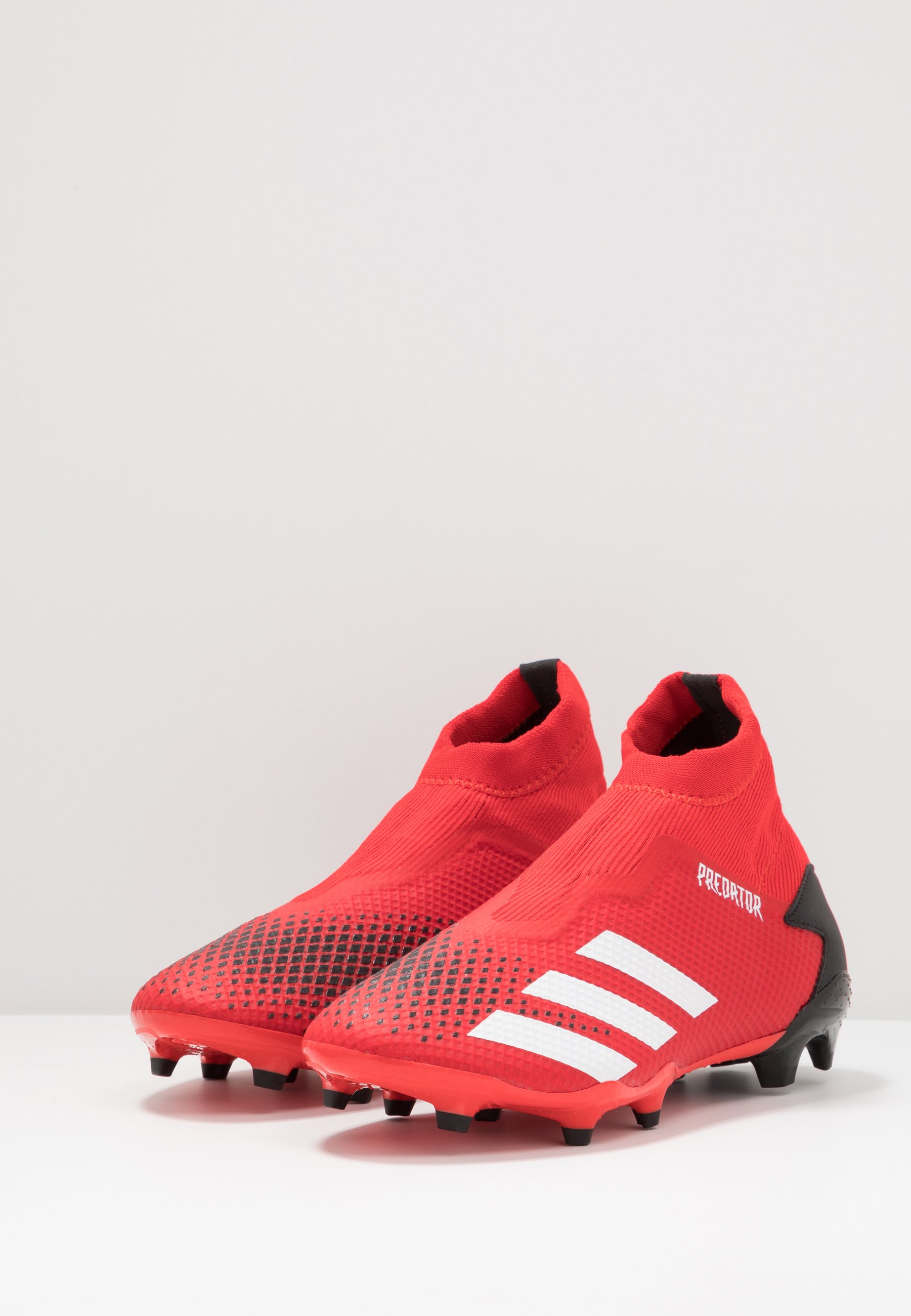 adidas Performance PREDATOR 20.3 FG - Fotballsko - core black/footwear white/active red adidas Performance PREDATOR 20.3 FG - Fotballsko - core black/footwear white/active red