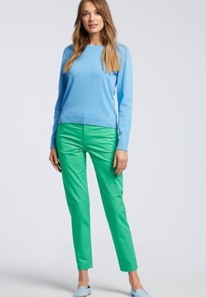 Jeansy Slim Fit - green