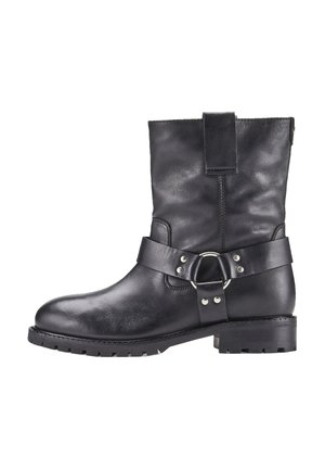 DARINE - Bottines de cowboy / motard - noir