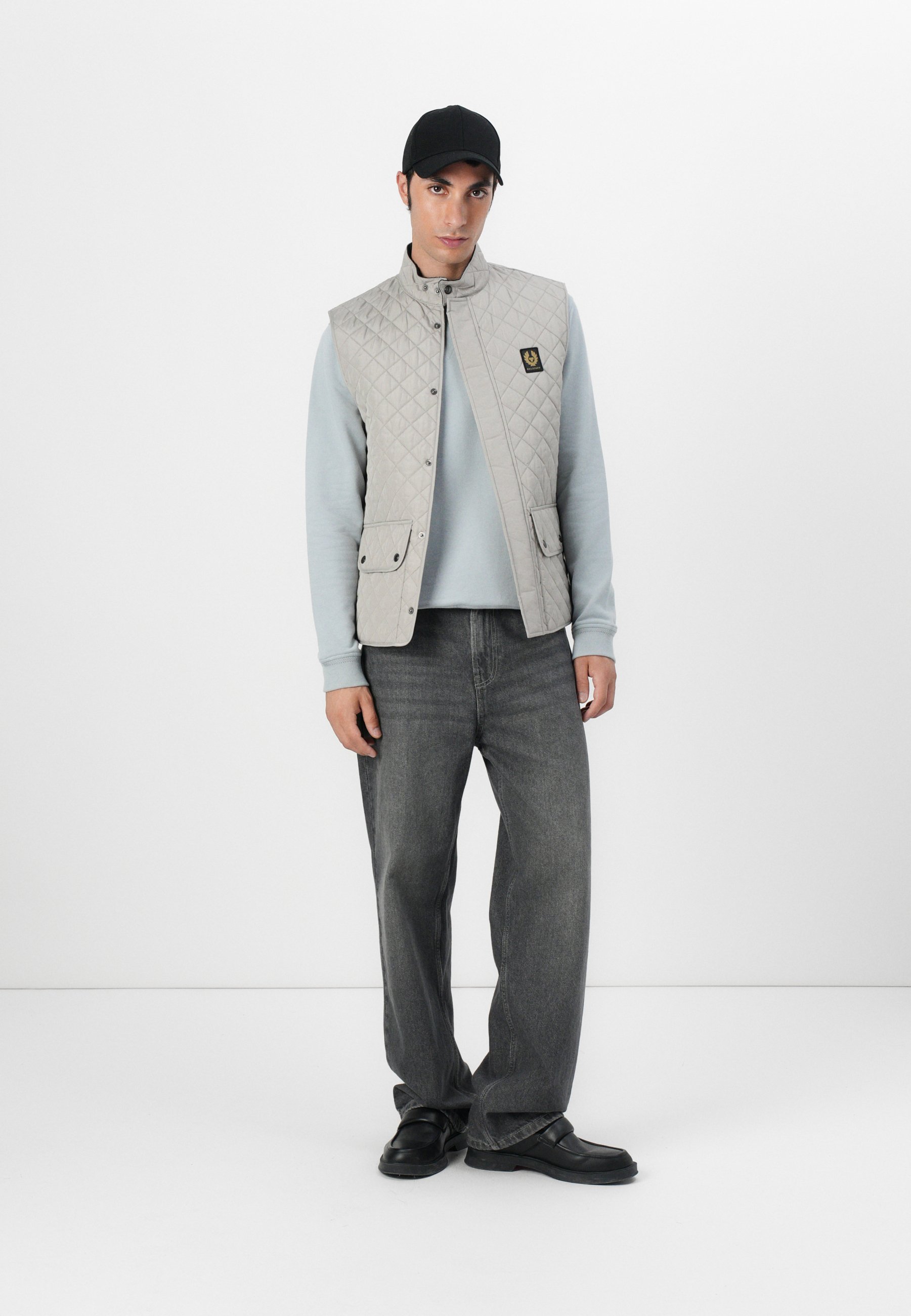 Belstaff ICON GILET - Smanicato - cement grey/grigio - Zalando.it