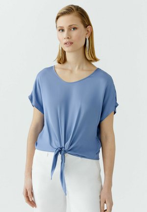 Bluse - ocean blue