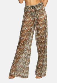 GEOMETRICAL NET - Pantalones - multicolor