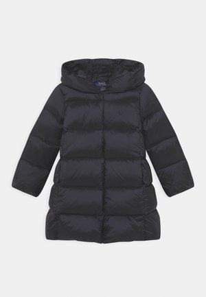 LONG OUTERWEAR COAT - Down coat - collection navy