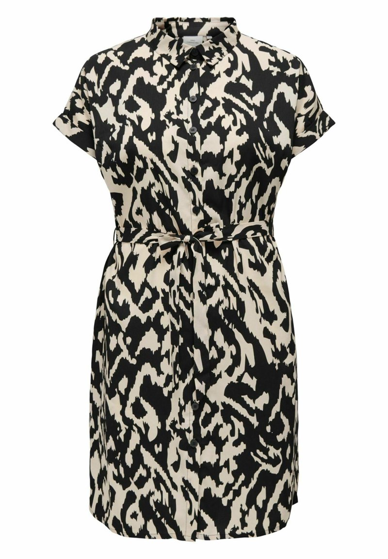 ONLY Carmakoma CARDIEGA LIFE SHIRT DRESS - Särkkleit - birch