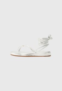 CAPRI WRAP UP - Sandaler m/ skaft - silver-coloured