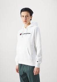 Champion ICONS CONTRAST LARGE LOGO - Felpa - white