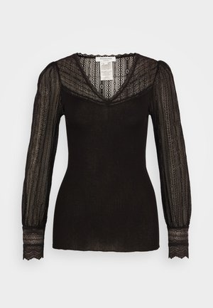 Rosemunde Langarmshirt - black
