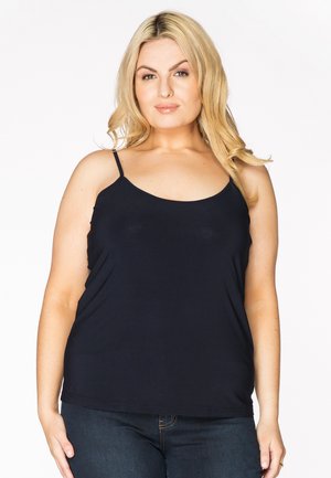 SINGLET SPAGHETTI STRAPS - Top - navy