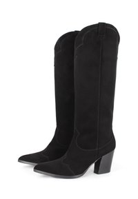 tuiggi Milano TEXAS - Cowboy- / bikerstøvler - camoscio nero