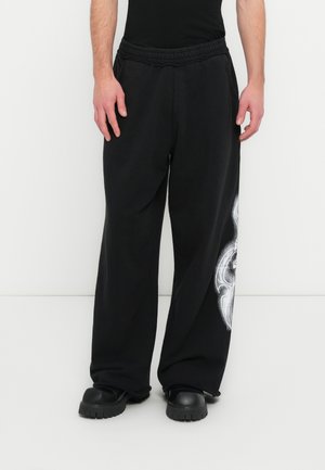 GOTHIC PRINTED JOGGER - Calças de fato de treino - black