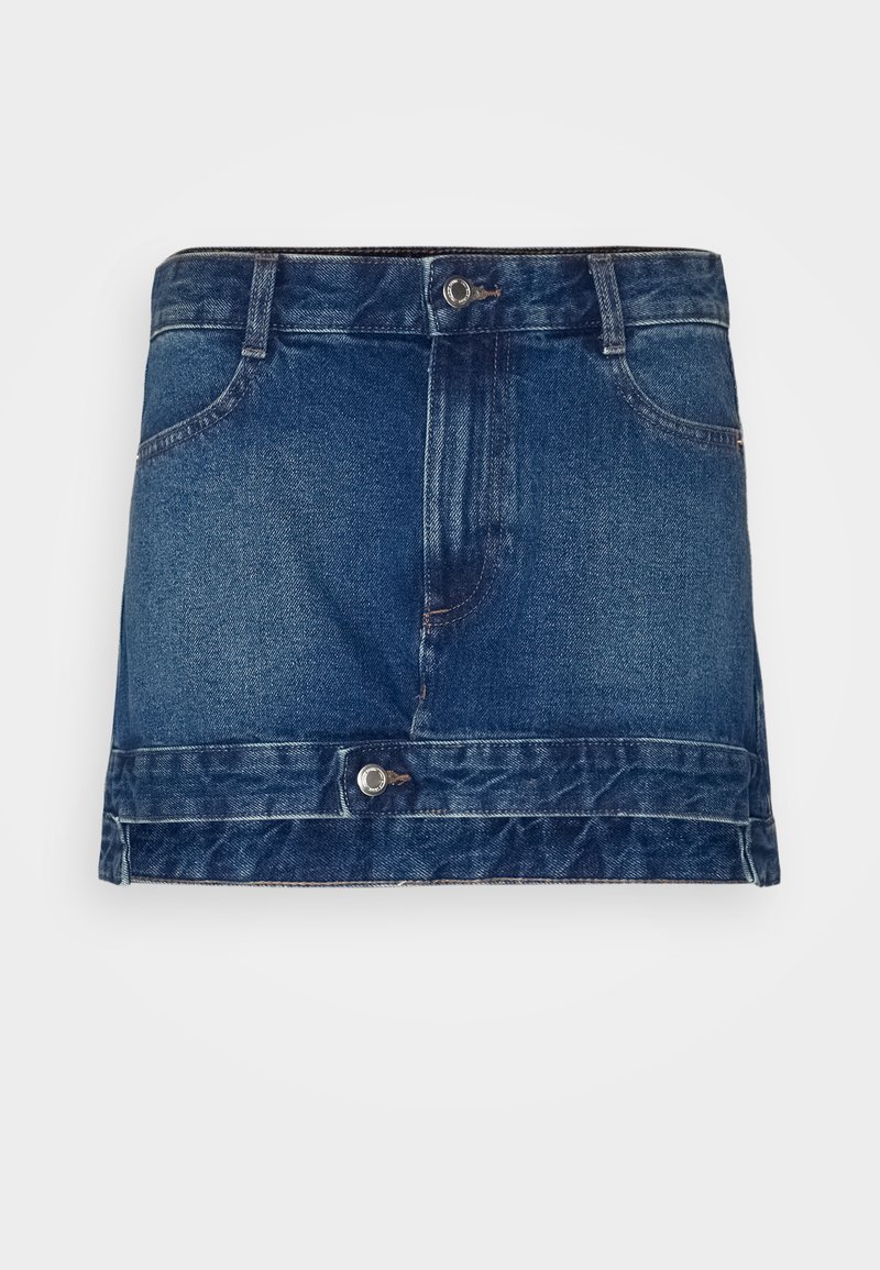 Only Minirok donkerblauw denim Only Minirok donkerblauw denim