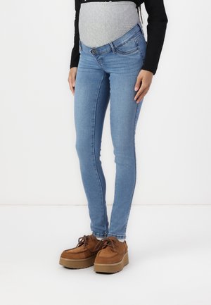 MAMALICIOUS MLAUKIE - Džínsy skinny fit - medium blue denim