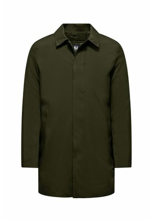 WITH COLLAR - Cappotto invernale - olive night