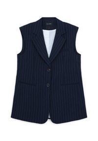 MONOPETTO GESSATO - Veste sans manches - var blu notte