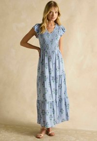 Tom Joule REGULAR FIT - ESME SHIRRED MIDI  - Maxi šaty - blue