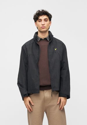 Lyle & Scott FOLD AWAY HOOD JACKET - Välikausitakki - black ice