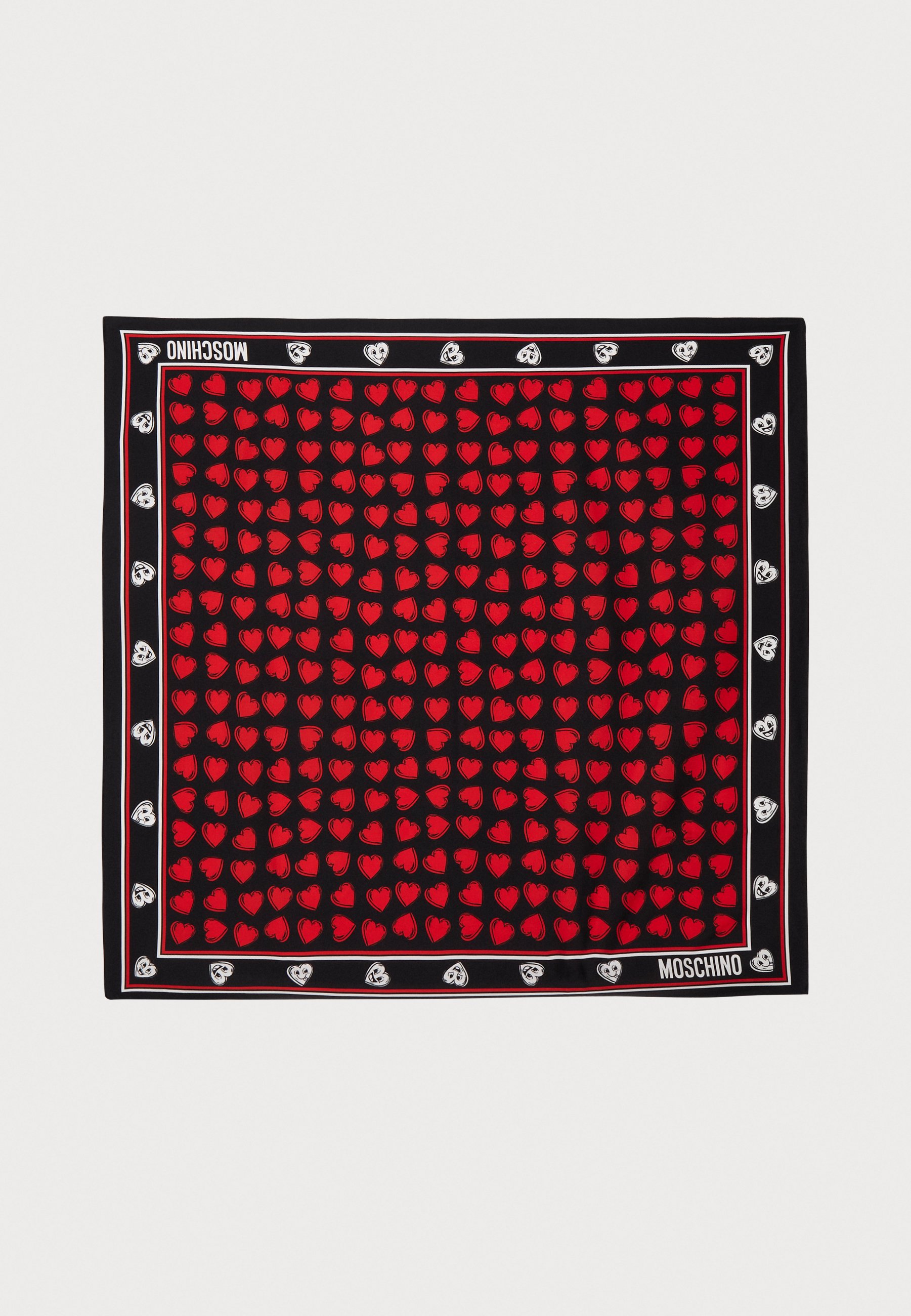 MOSCHINO SCARF Foulard black Zalando