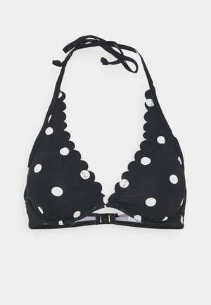 LASCANA, WIRE - Bikini-Top - black/white