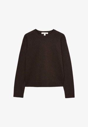 Autograph, CASHMERE CREW NECK - Jumper - bitter chocolate
