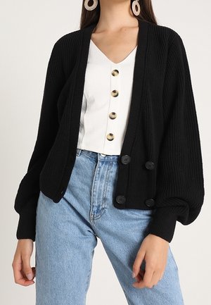 Strickjacke - black