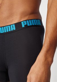 Puma EVERYDAY BASIC 2 PACK - Boxer alsónadrág - grey melange/speed blue