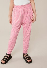 Next REGULAR FIT - Stoffhose - pink floral print