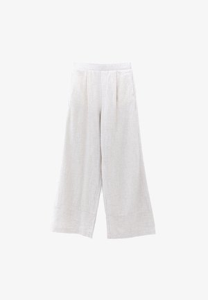 OXXO MIT TENCEL QUALITÄT - Pantalones - black stripe