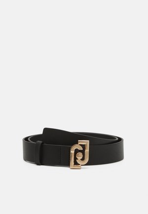 CINTURA LOGO BUCKLE - Belt - nero