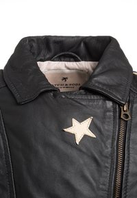 Scotch & Soda Giacca di pelle - anthracite