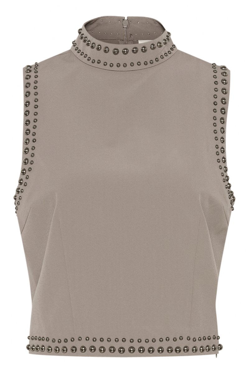 Gestuz Top taupe Gestuz Top taupe