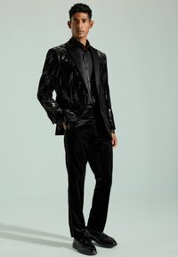 Next REGULAR FIT SEQUIN - Sakko - black