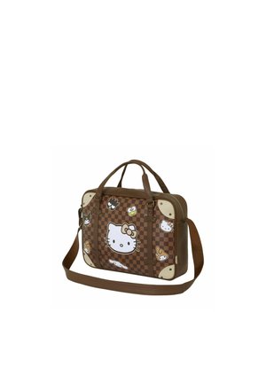 HELLO KITTY SQUARES ,  - Sac bandoulière - hello kitty brown