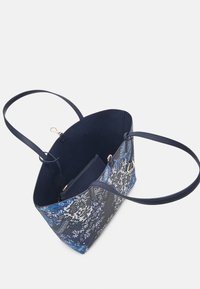 Lauren Ralph Lauren FAUX LEATHER LARGE REVERSIBLE TOTE BAG - Saco de mão - french navy