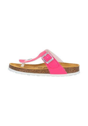 Palado KOS G LACK - Pantolette flach - pink neon lack