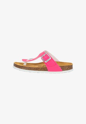 Palado KOS G LACK - Pantolette flach - pink neon lack