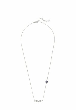 ZODIAC BIRTHSTONE AQUARIUS AMETHYST - Necklace - white