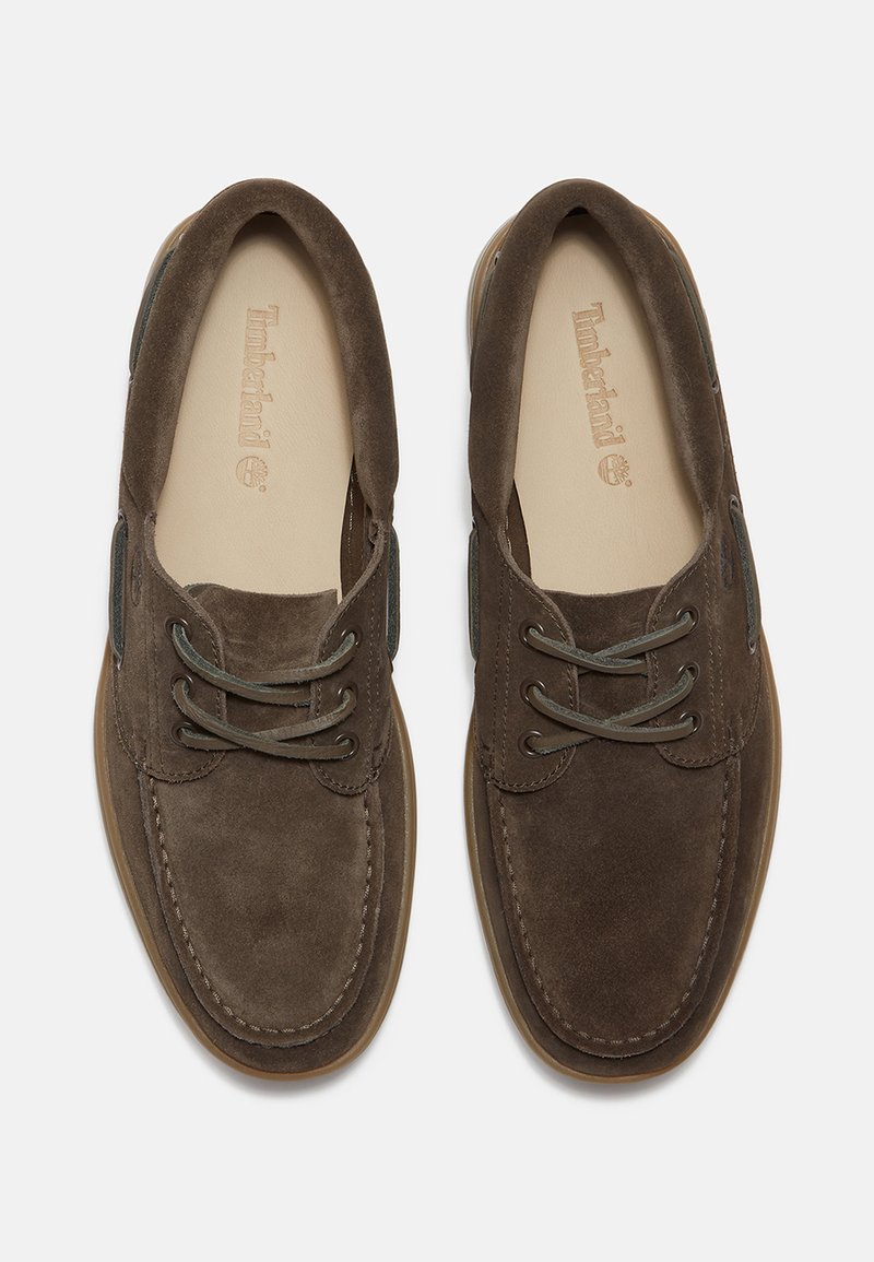 Timberland PIER - Boat shoes - mottled brown