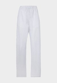 PANTS - Stoffhose - white/blue