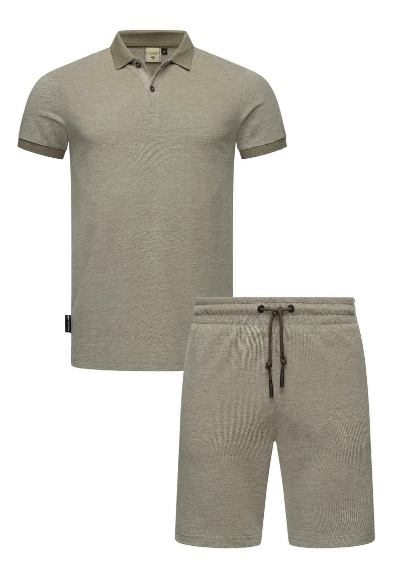 Ragwear SET - Šorti - mocca